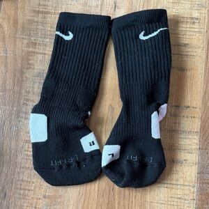 Nike Kids Black and White Crew Socks